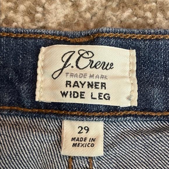 J. Crew Rayner Wide Leg Jeans - Picture 3 of 8